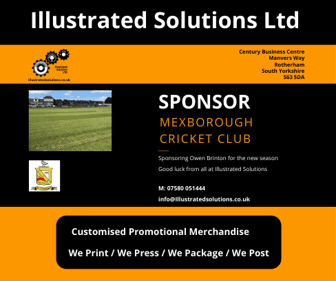 Sponsorship of Mexborough CC